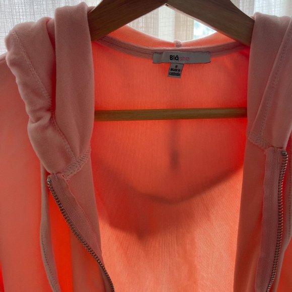 FashionNova Feeling Fortunate 3 Piece Velour Short Set - Peach - Picture 7 of 9